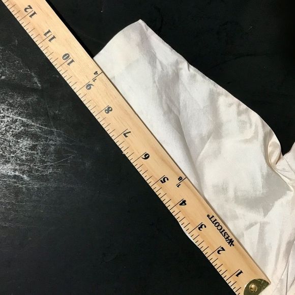 Sarah Louise Jacket, Cream Taffeta, Double Breasted, Pleats on Back, Bow - Picture 9 of 10